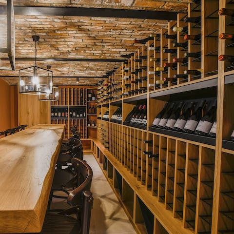 Open up a bottle found in the wine cellar and appreciate Croatia's wine tradition firsthand