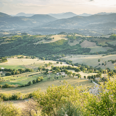 Discover the rolling hills of the picturesque Marche region