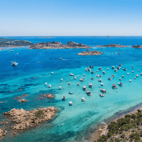 Head out on the water to explore the Maddalena Archipelago 