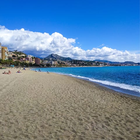 Take a trip to Malagueta Beach for a day of relaxation