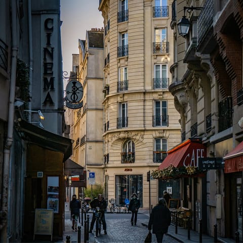 Stroll through artsy Saint-Germain-des-Prés, full of shops and eateries