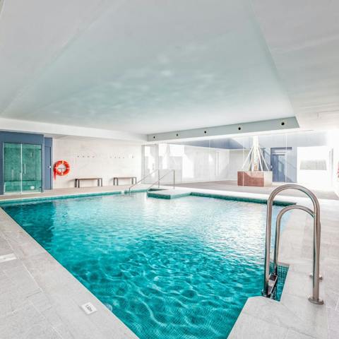 Take your pick of shared swimming pools for a refreshing dip