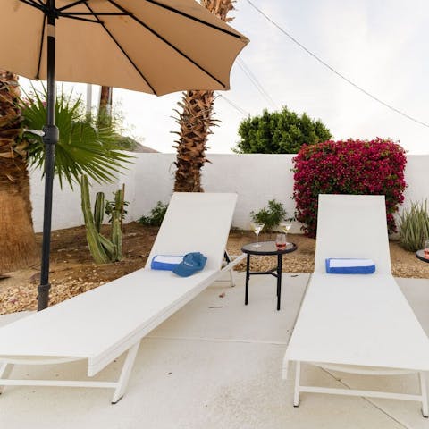 Lay back and soak up the Californian sun