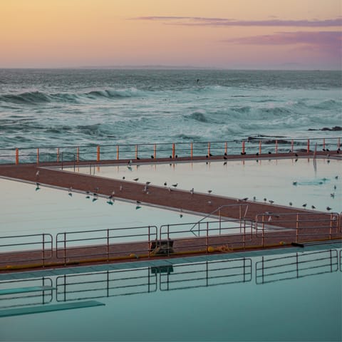 Visit some stunning seaside spots in Sea Point, including the Sea Point Pavilion