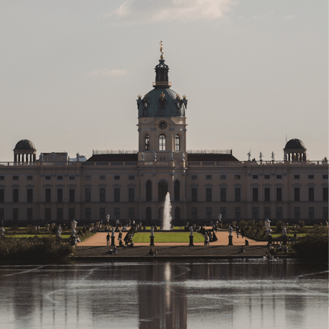 Explore Charlottenburg Palace – less than thirty minutes away