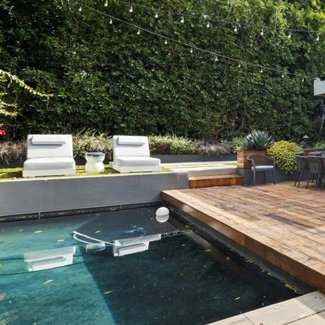 Spend an afternoon relaxing by the pool under that LA sun