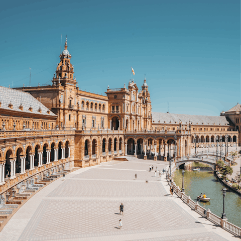 Stroll the streets of Seville, soaking up the historic architecture