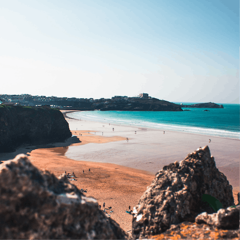 See for yourself why Cornwall is one of the UK's most enduringly popular holiday destinations, one look at its glistening coves and all becomes clear