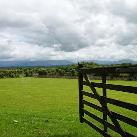 Meander through the lush Anglesey fields from your doorstep