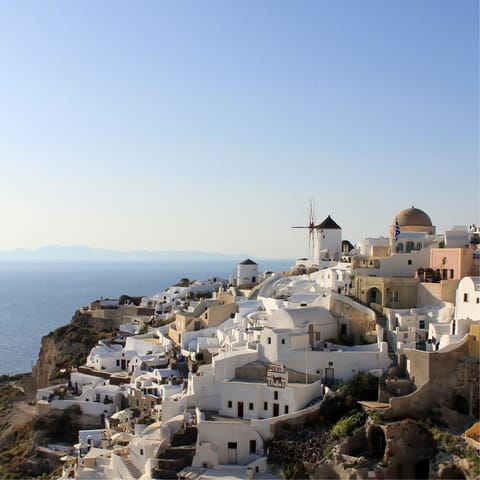 Immerse yourself in the authentic charm of Santorini's village life 