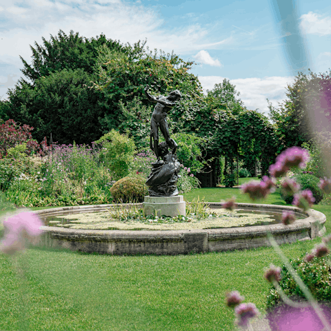 Enjoy a leisurely afternoon stroll in nearby Regent's Park