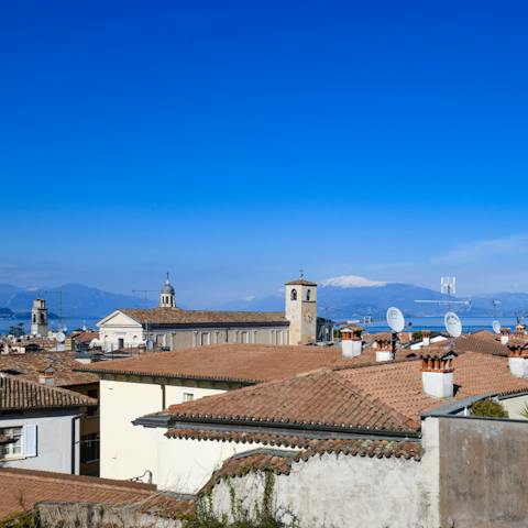 Nurse a cup of coffee on the balcony and enjoy the view and fresh air