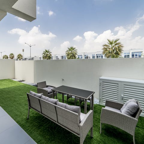 Relax and unwind in the tranquillity of your own garden
