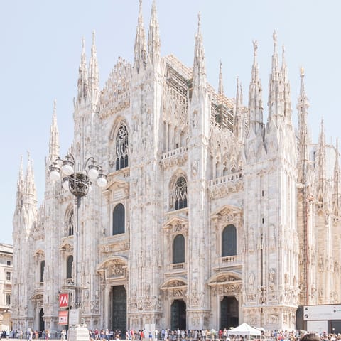 Catch the tram and reach the Duomo in less than ten minutes