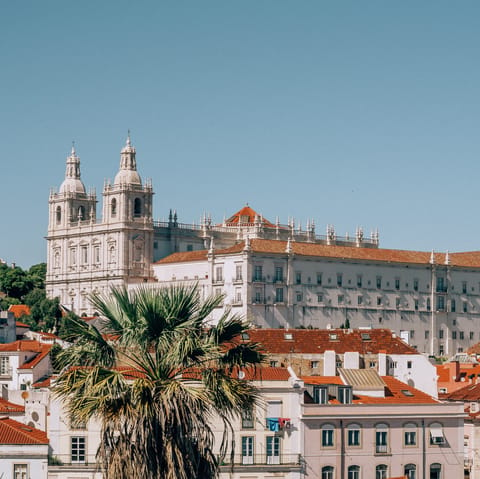 Discover the historic district of Alfama, only a nine-minute walk from home