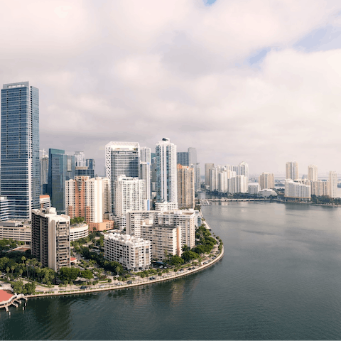 Explore the city from your home in Miami Shores