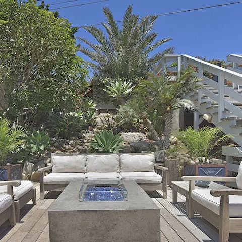 Enjoy the tranquillity of your own garden deck