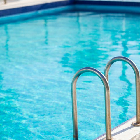 Have a dip in the communal pool when the Costa del Sol sun shines