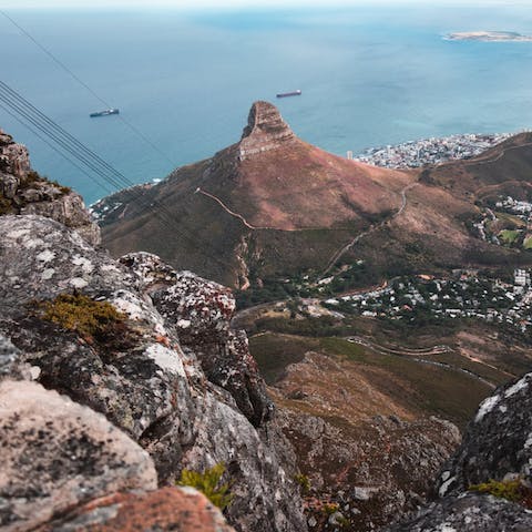 Don't miss out on the chance to see the magical Table Mountain up close