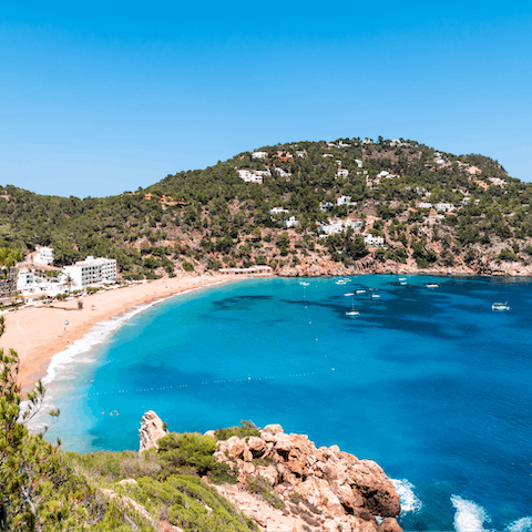 Stay within walking distance of one of Mallorca's most spectacular beaches