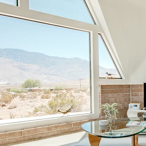Enjoy mesmerising views from the home