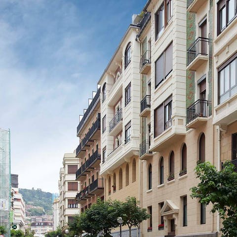 Explore Gros, one of San Sebastián's most attractive locales