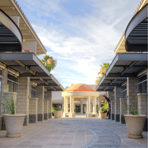 Explore Old Town Scottsdale, just a 20-minute drive away