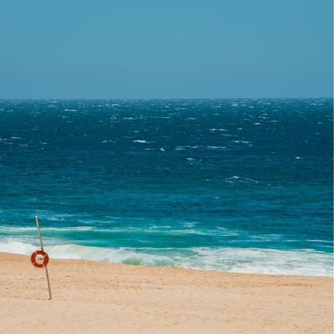 Make the short stroll to Playa Palmilla and dive into the ocean