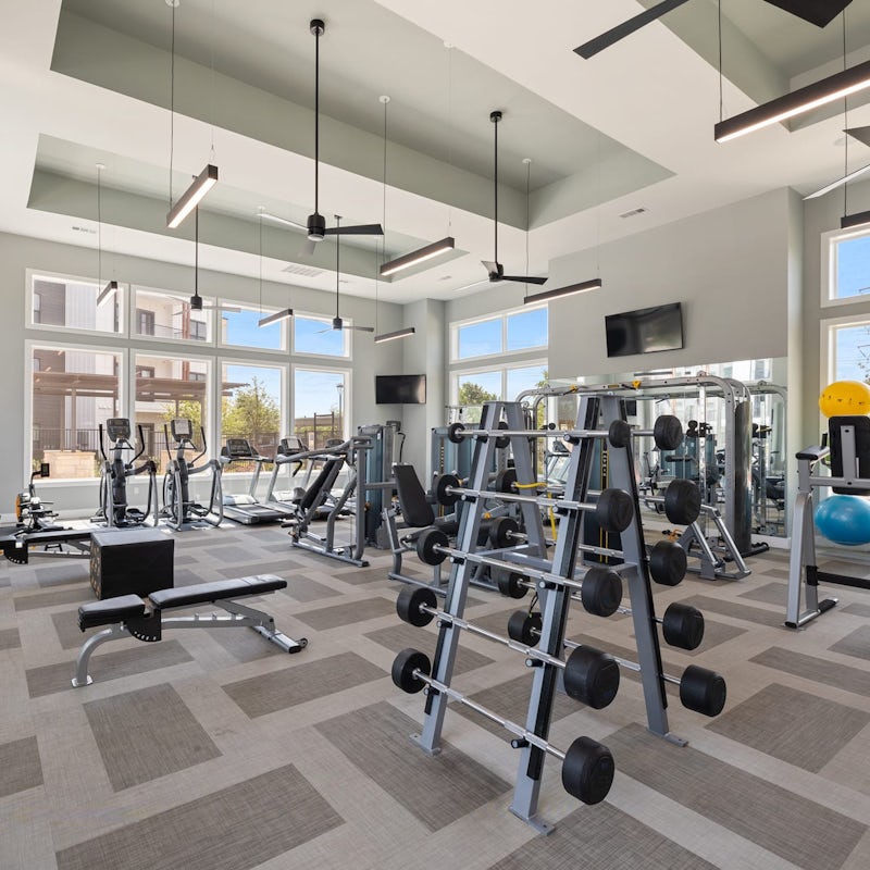 Work up a sweat in the gym