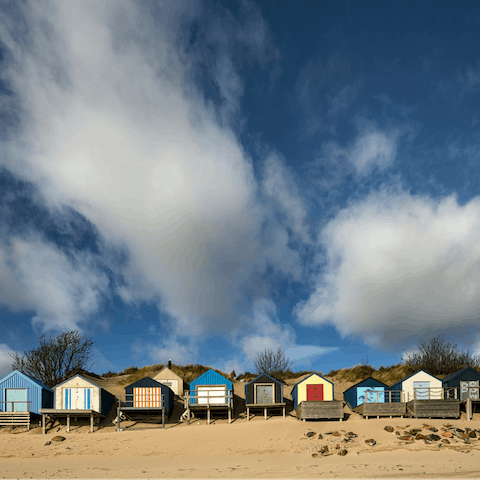 Walk down to Abersoch Beach, just a few moments away on foot