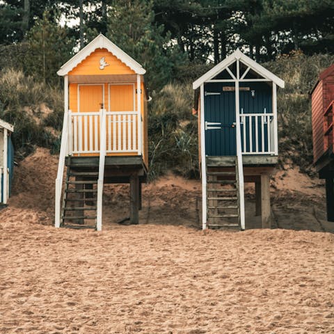 Spend the day at Wells-Next-The-Sea, just fifteen-minutes by car