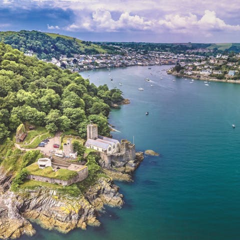 Explore picturesque Dartmouth as you breathe in the coastal air