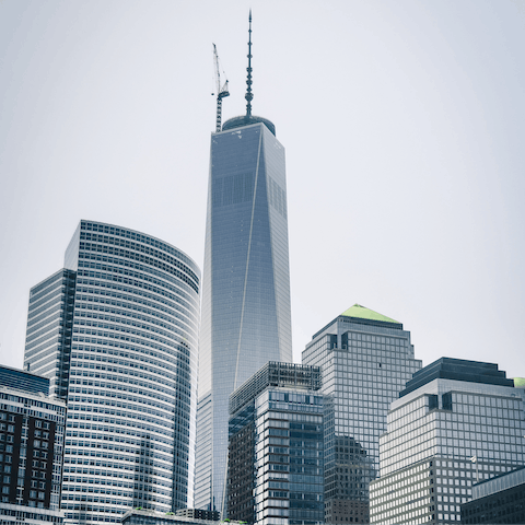 Walk to the One World Trade Centre in eight minutes
