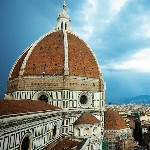 Visit the Cathedral of Santa Maria del Fiore & admire Florence's Gothic architecture