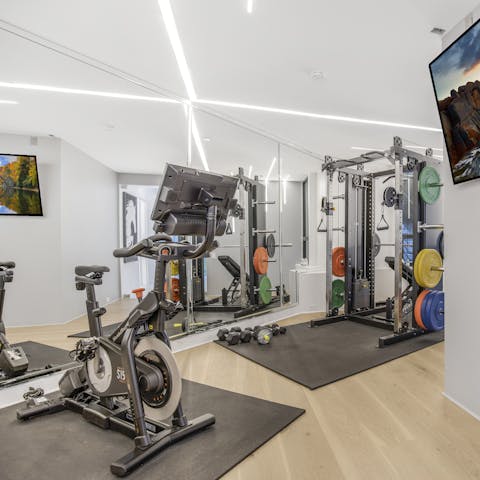 Uplift your stay with an energising workout in the gym