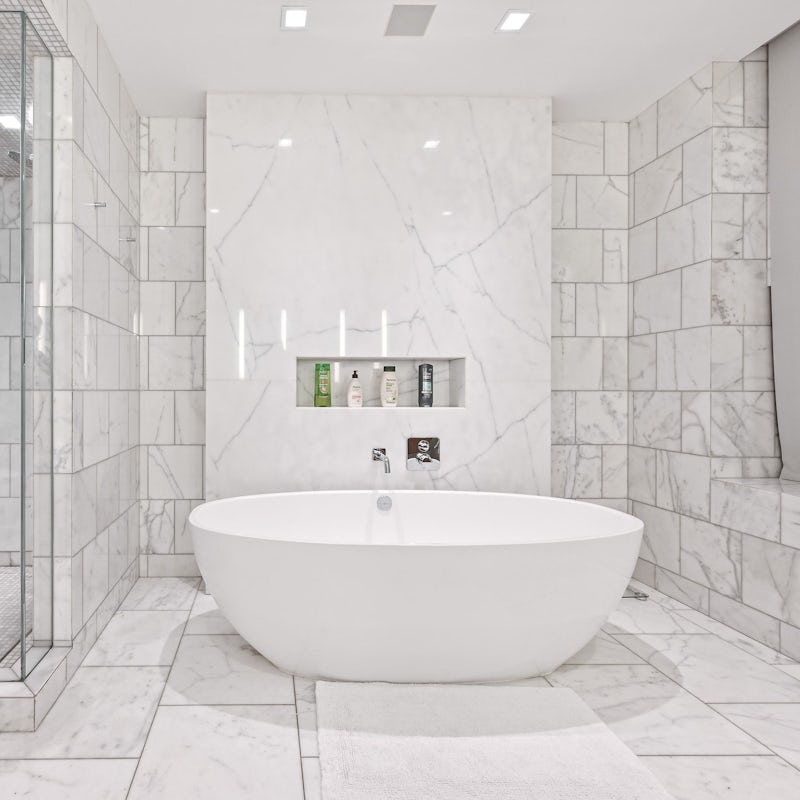 Unwind with a relaxing bubble bath after a day of sightseeing