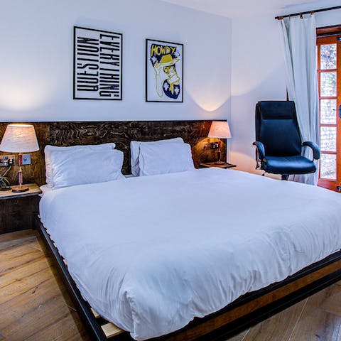 Wake up well-rested in one of the three comfy bedrooms and get ready for another London day