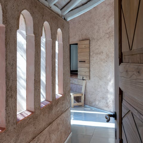 Soak up the charm of the casa designed by the architect Gérard Béthoux