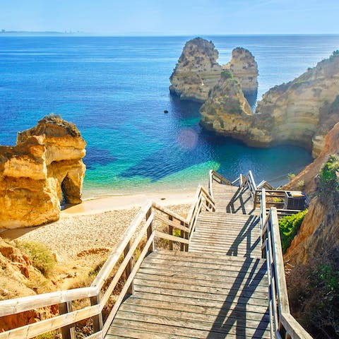 Discover the Algarve’s dramatic coastline