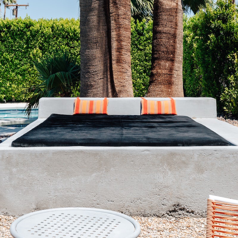 Catch some rays on the daybed