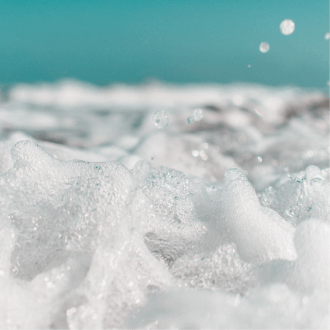 Sip a refreshing Andalusian cocktail  as you soak in a relaxing bubble bath