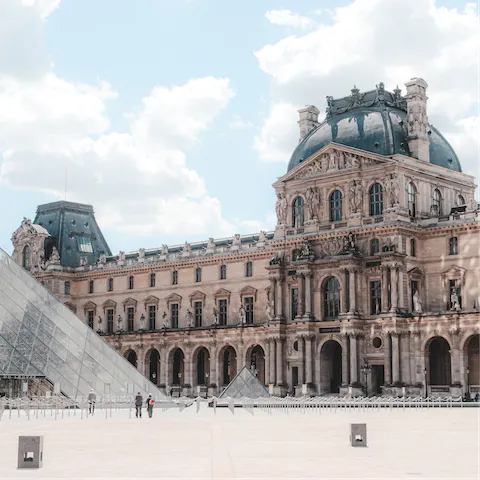 Spend an inspiring afternoon exploring the Louvre