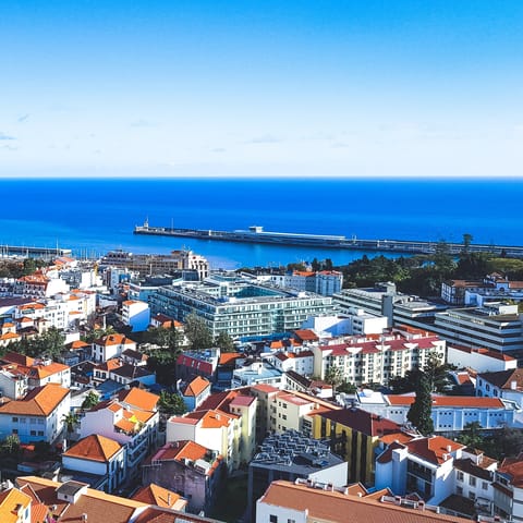 Stay in the heart of Funchal and explore its winding streets, historic cathedral, botanical gardens, and more
