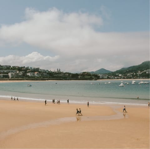 Swim at one of San Sebastian's three beaches