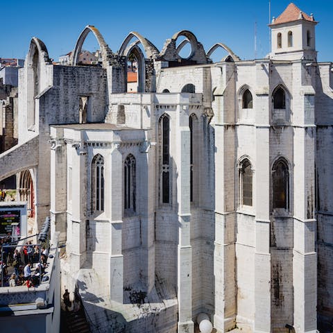 Wander over to the Carmo Convent and uncover the building's history