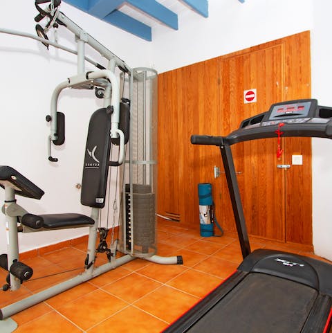 Take care of your body and mind in the home gym