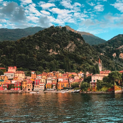 Make the trip to the city of Como, just a short drive away