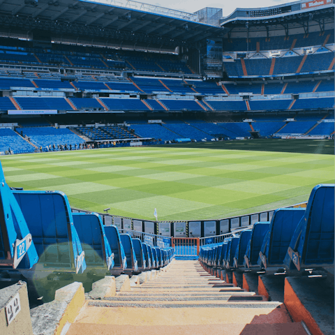 Watch some world-class football at the Santiago Bernabeu