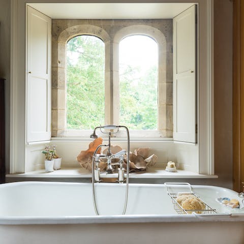 The elegant bathtubs