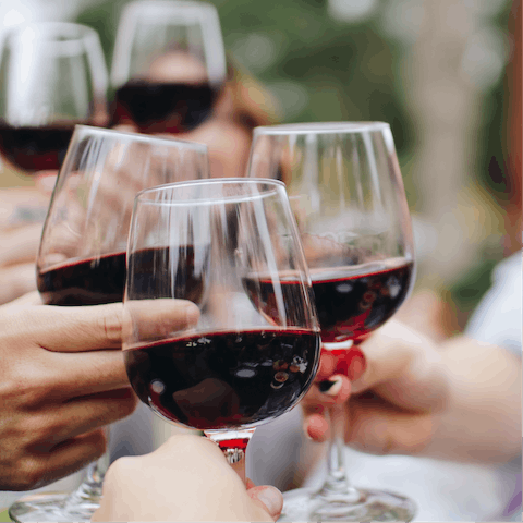 Let your hosts arrange some local wine tasting for you